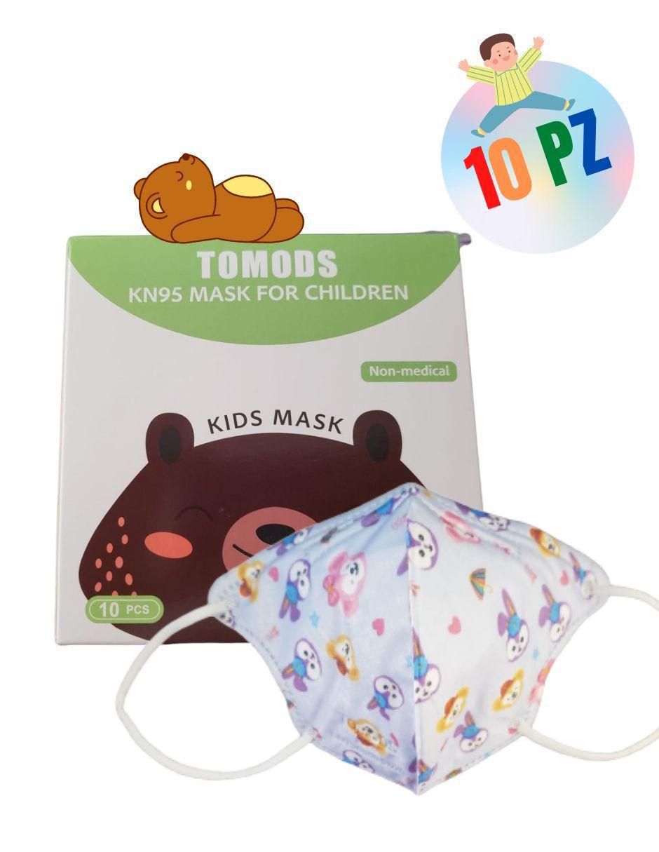 Set 10 cubrebocas KN95 unisex 4