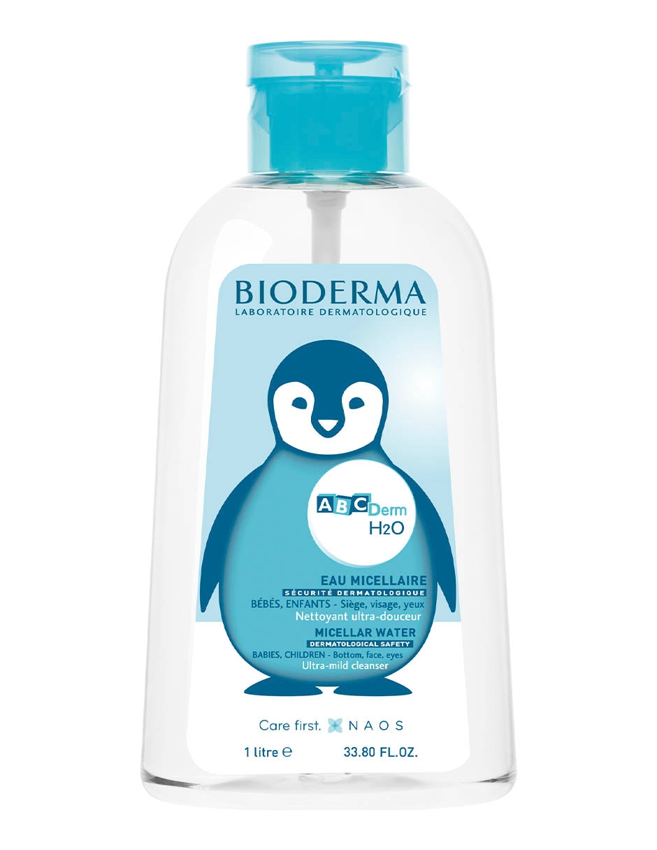 Limpiador rostro y cuerpo Abcderm h2o 1l Abcderm para purificar