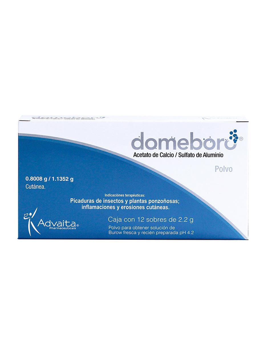 Set 12 sobres de polvo sulfato de aluminio y calcio Domeboro Set 12 sobres de polvo sulfato de aluminio y calcio Domeboro