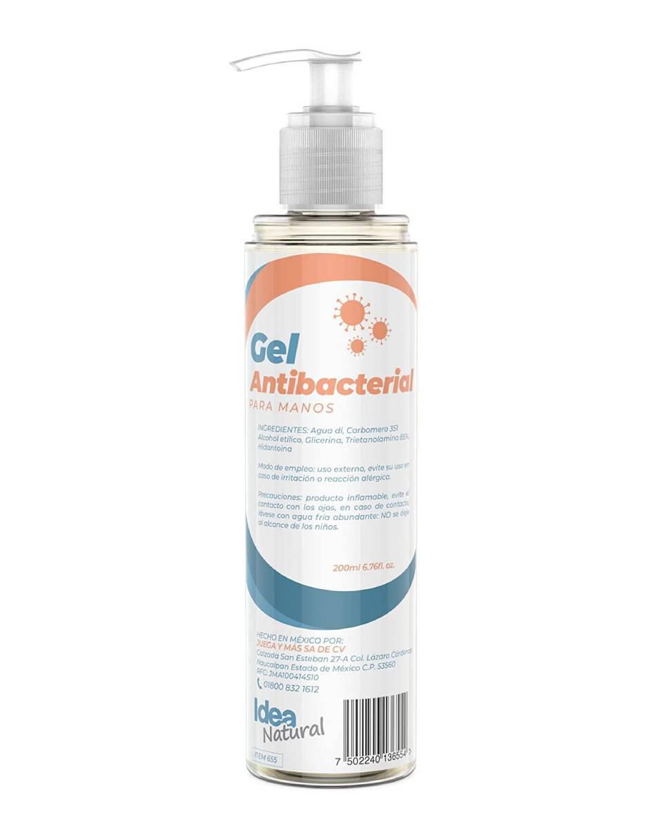 Gel antibacterial 3 piezas 2