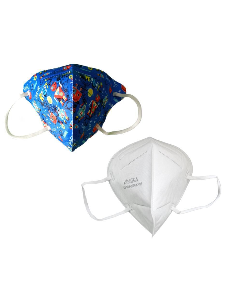 Set de 30 cubrebocas KN95 unisex 2