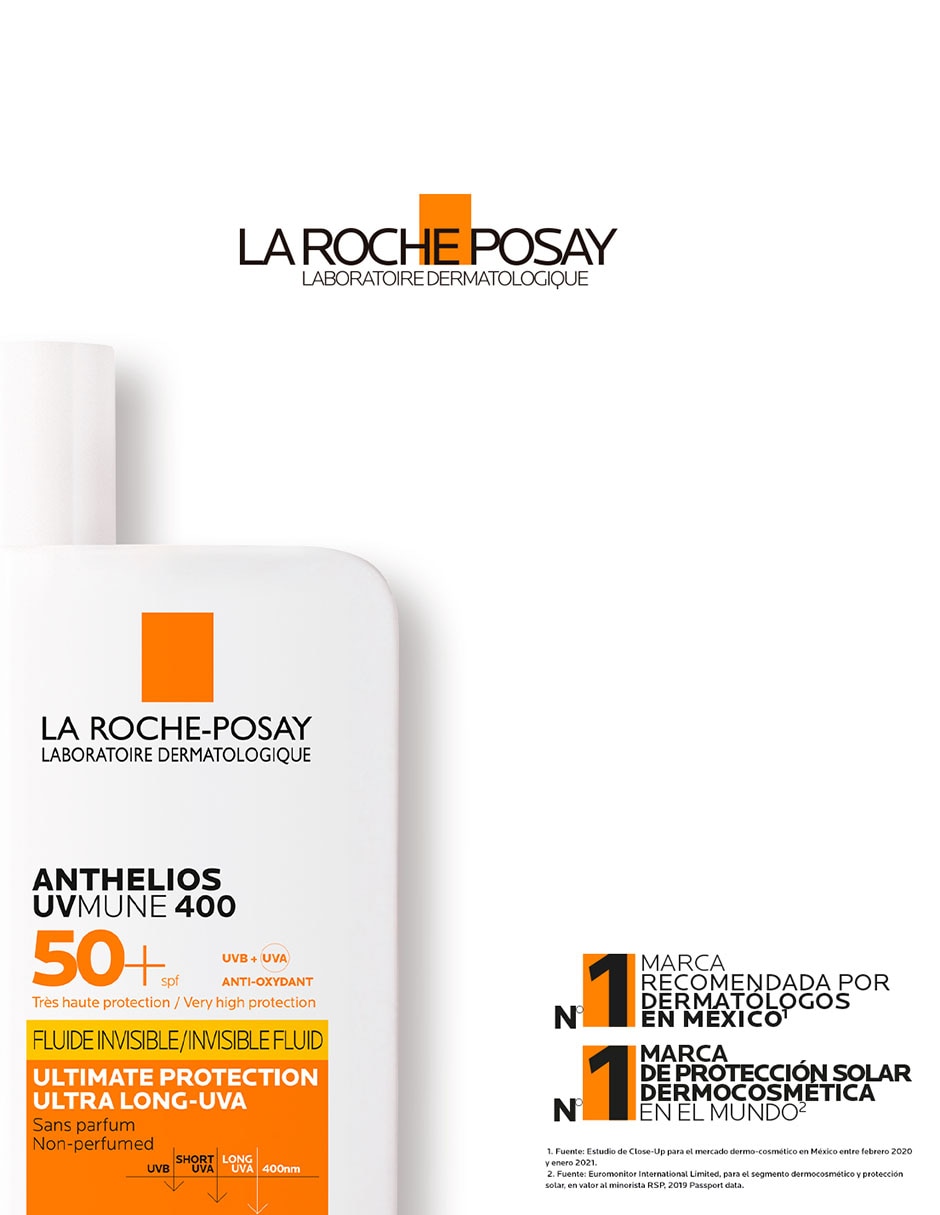 Protector solar FPS 50 UVMune 400 Anthelios 50 ml 2