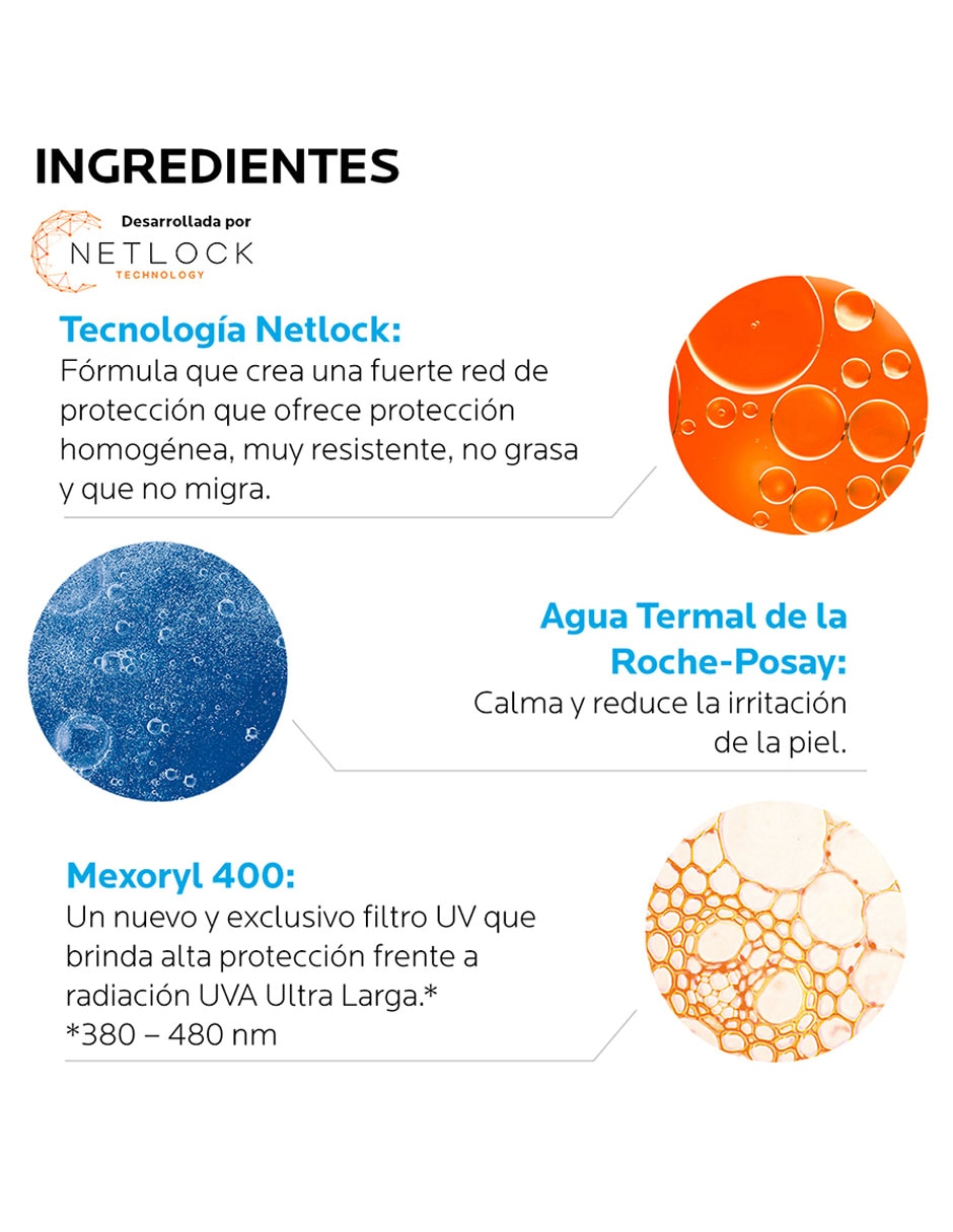 Protector solar FPS 50 UVMune 400 Anthelios 50 ml 6