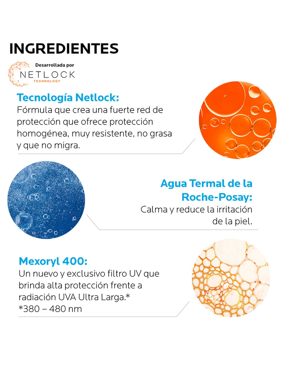 Bloqueador solar FPS 50+ Anthelios UVMUNE 400 50 ml 6