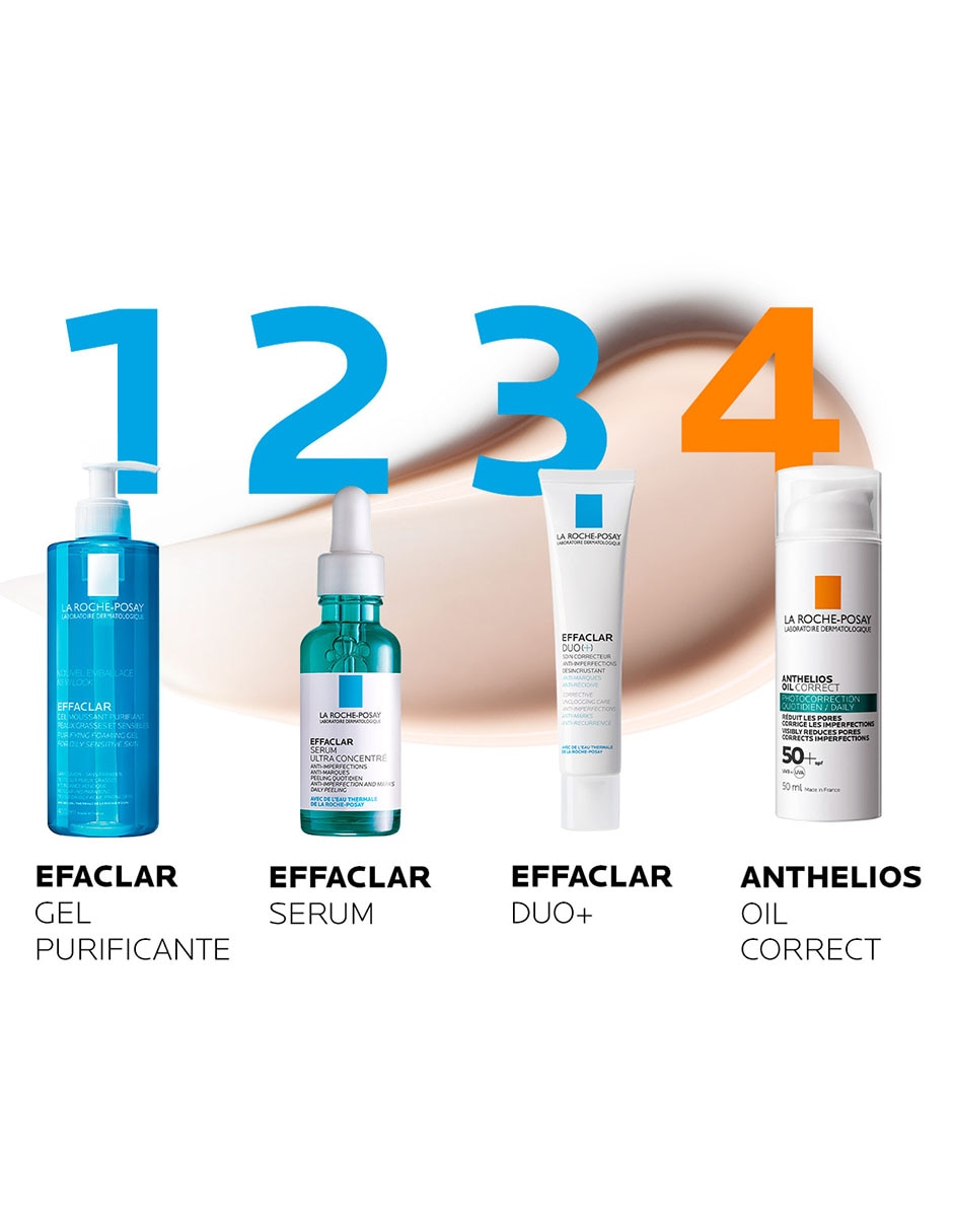 Protector solar FPS 50 Oil Correct Anthelios 50 ml 8