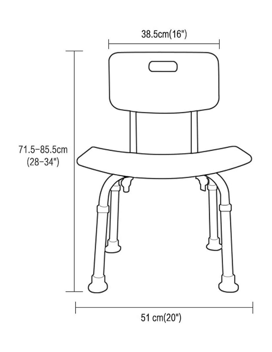 Silla para ducha ED200101C 5