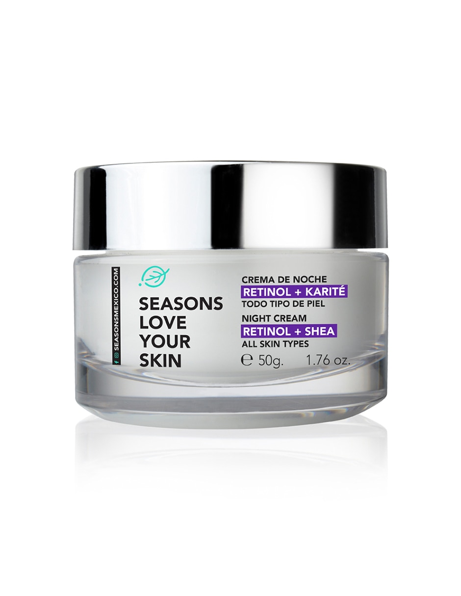 Crema facial recomendada para prevenir signos de la edad de noche para todo tipo piel