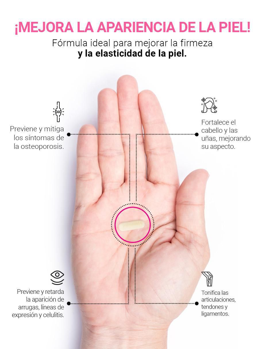 Suplemento alimenticio Collagen +Blend cápsulas 2