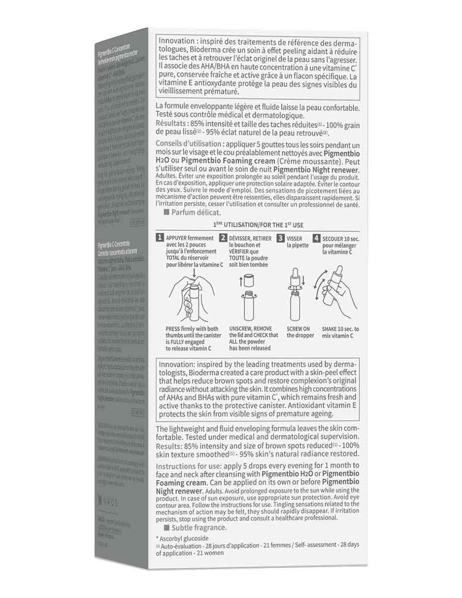Serum antimanchas Pigmentbio C-Concentrate facial Pigmentbio todo tipo de piel 15 ml 3