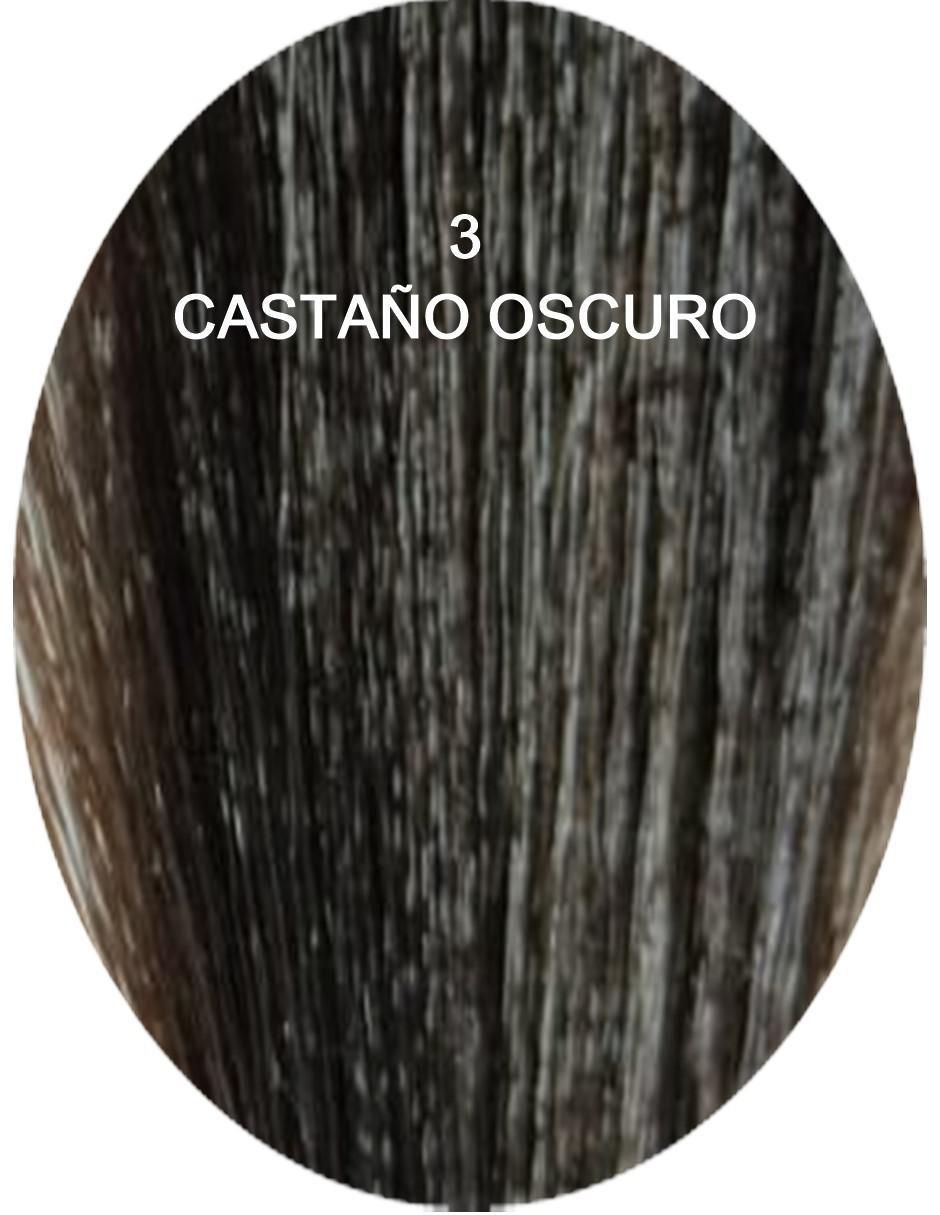 Tinte para cabello Collection tono 3.0 castaño obscuro profundo 2