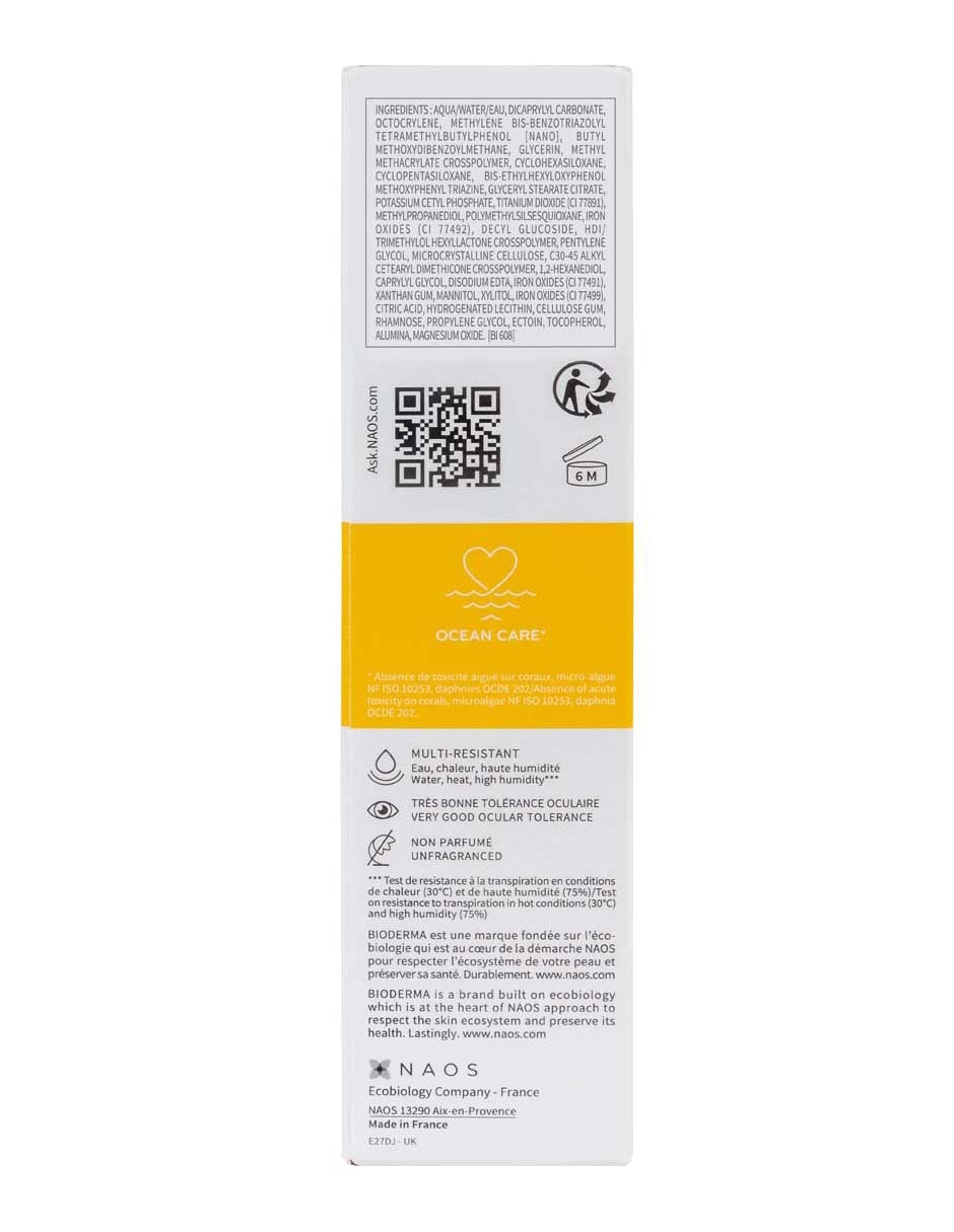 Protector solar FPS 50 photoderm aquafluido 40 ml 2
