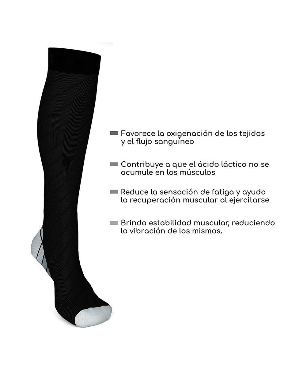 Set 2 pares de calcetas de compresión con cierre Bellati unisex
