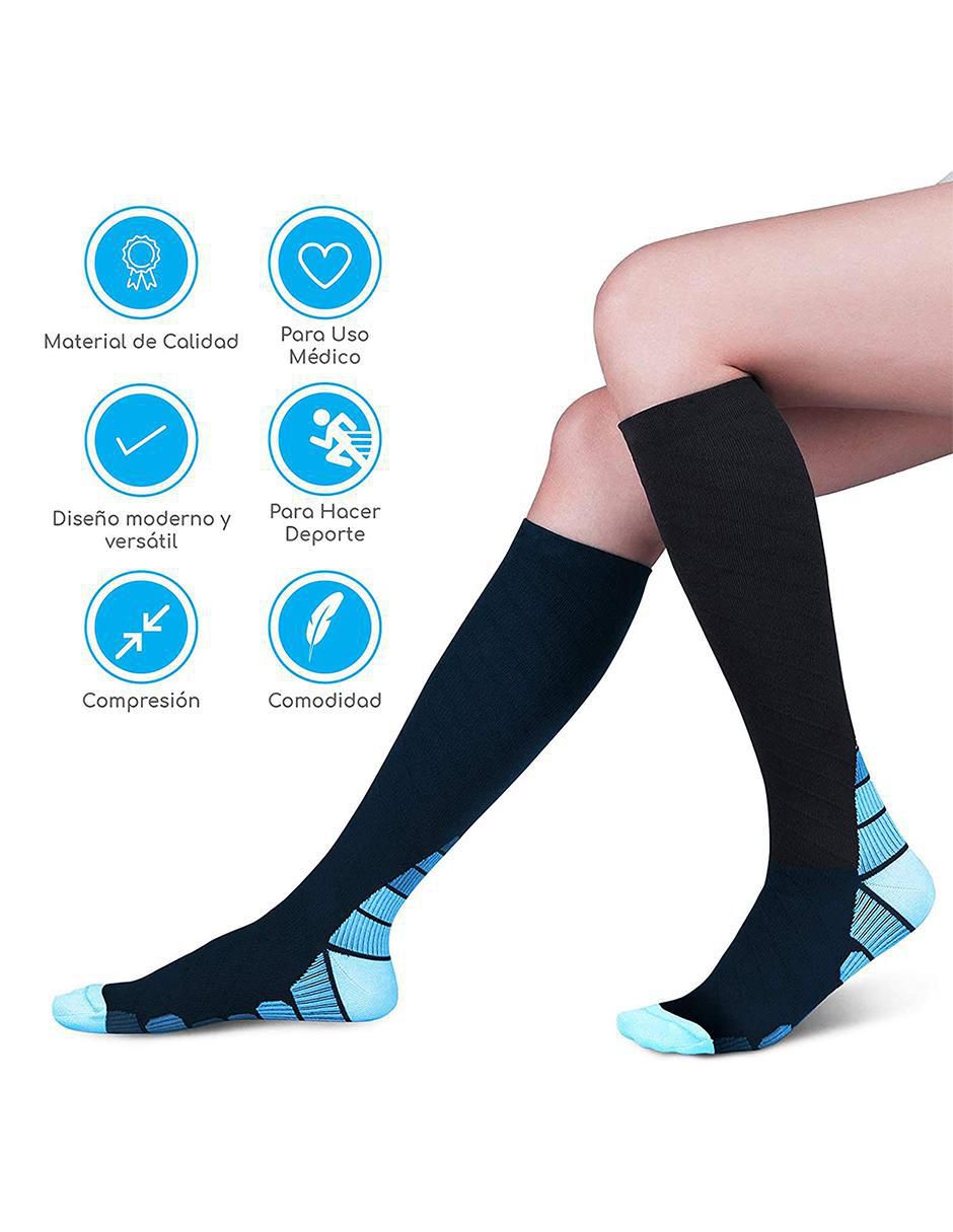 Calceta compresión de neopreno unisex 3 pares 2