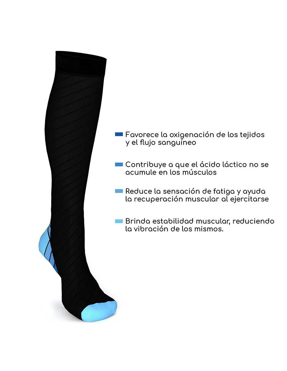 Calceta compresión de neopreno unisex 3 pares 5
