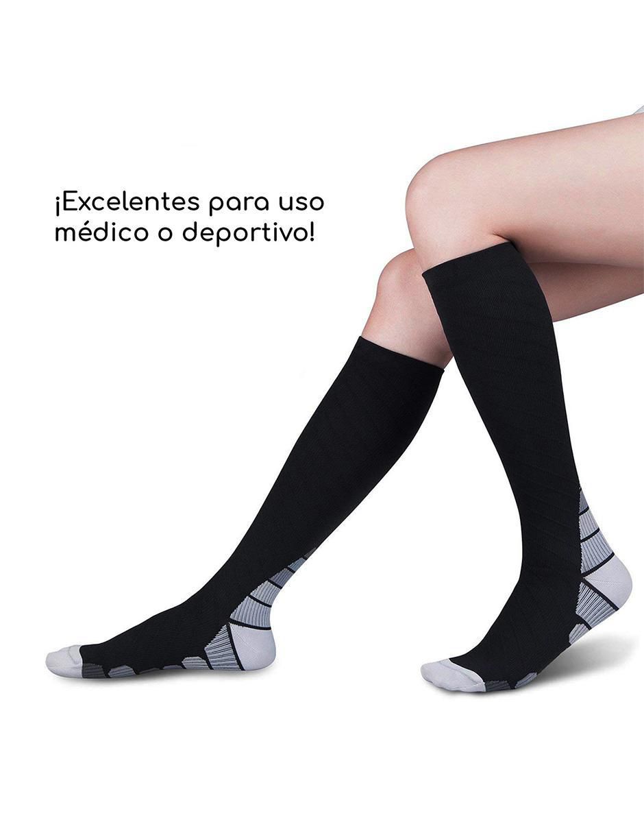 Calceta compresión de neopreno unisex 3 pares 6