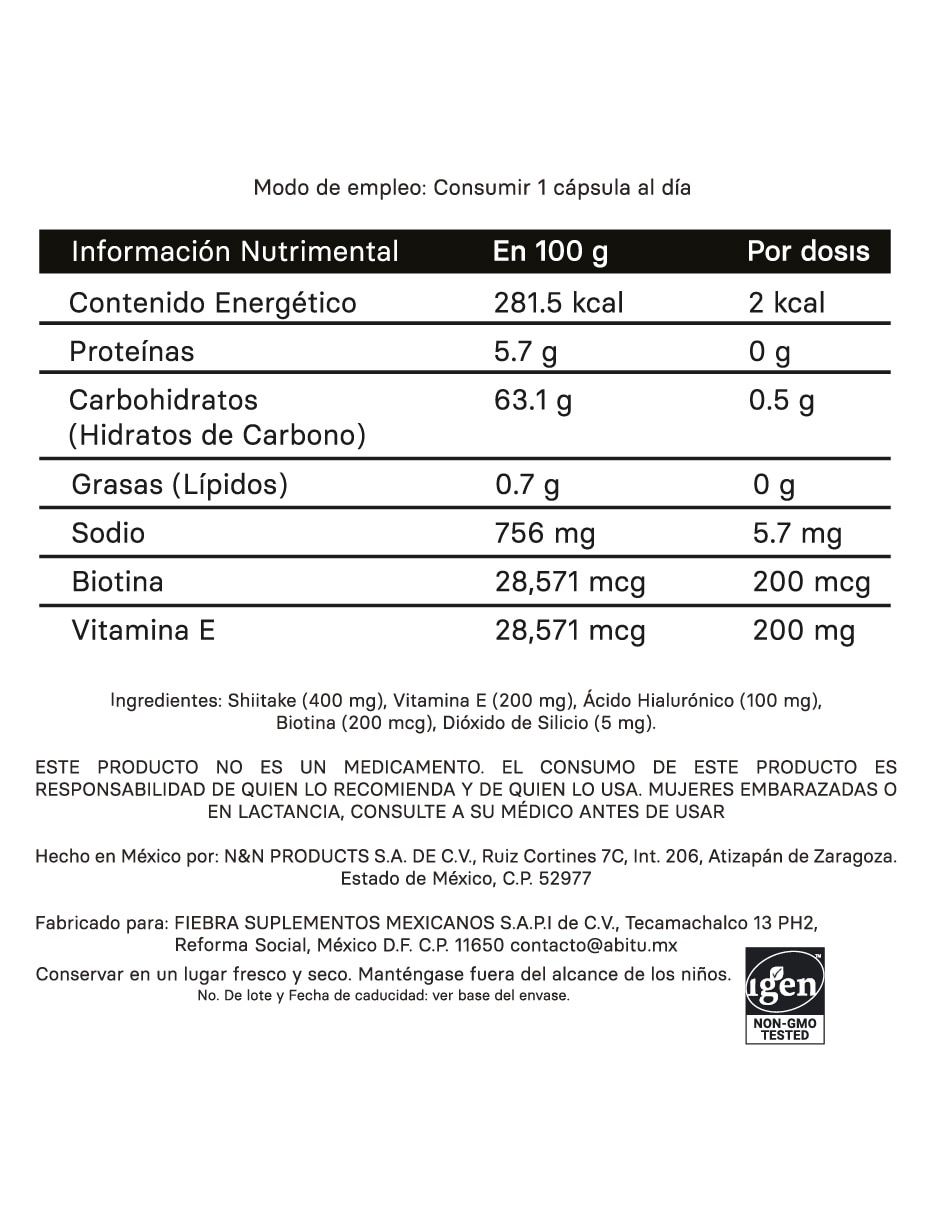 Glow vitamina cápsulas 2