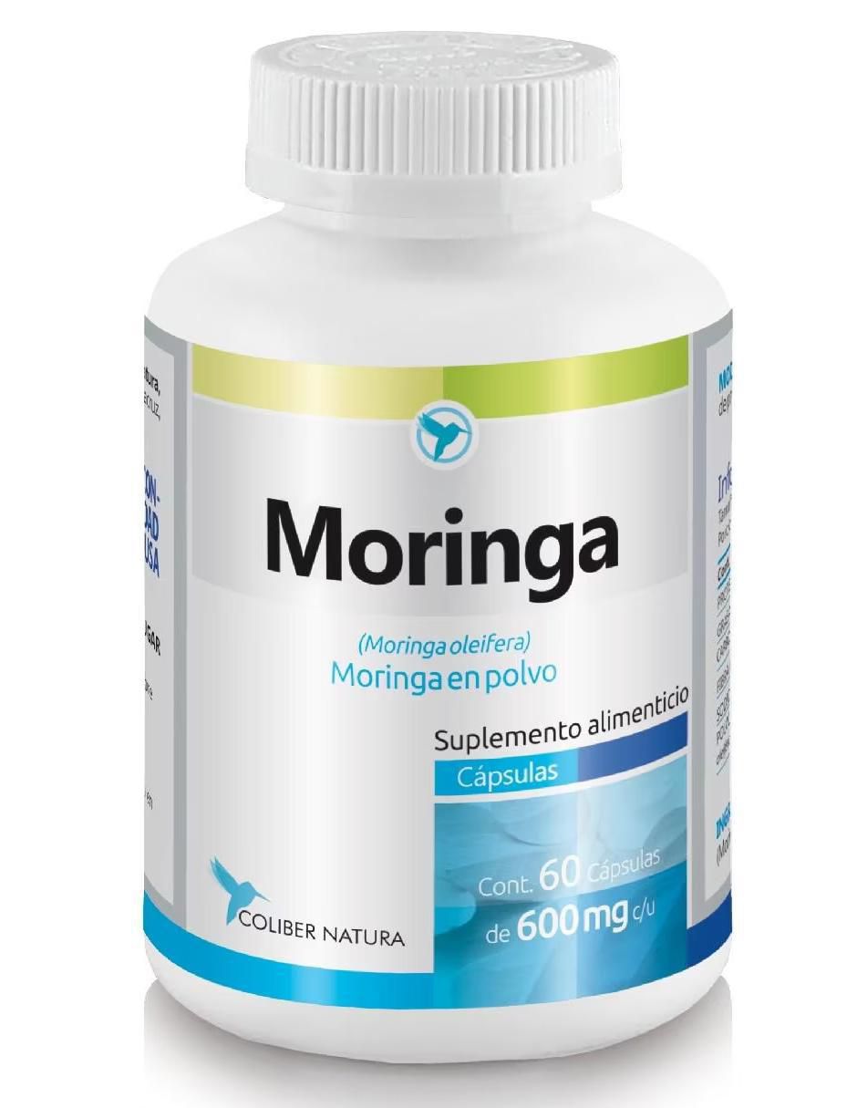 Suplemento alimenticio Coliber Natura Moringa 60 cápsulas 