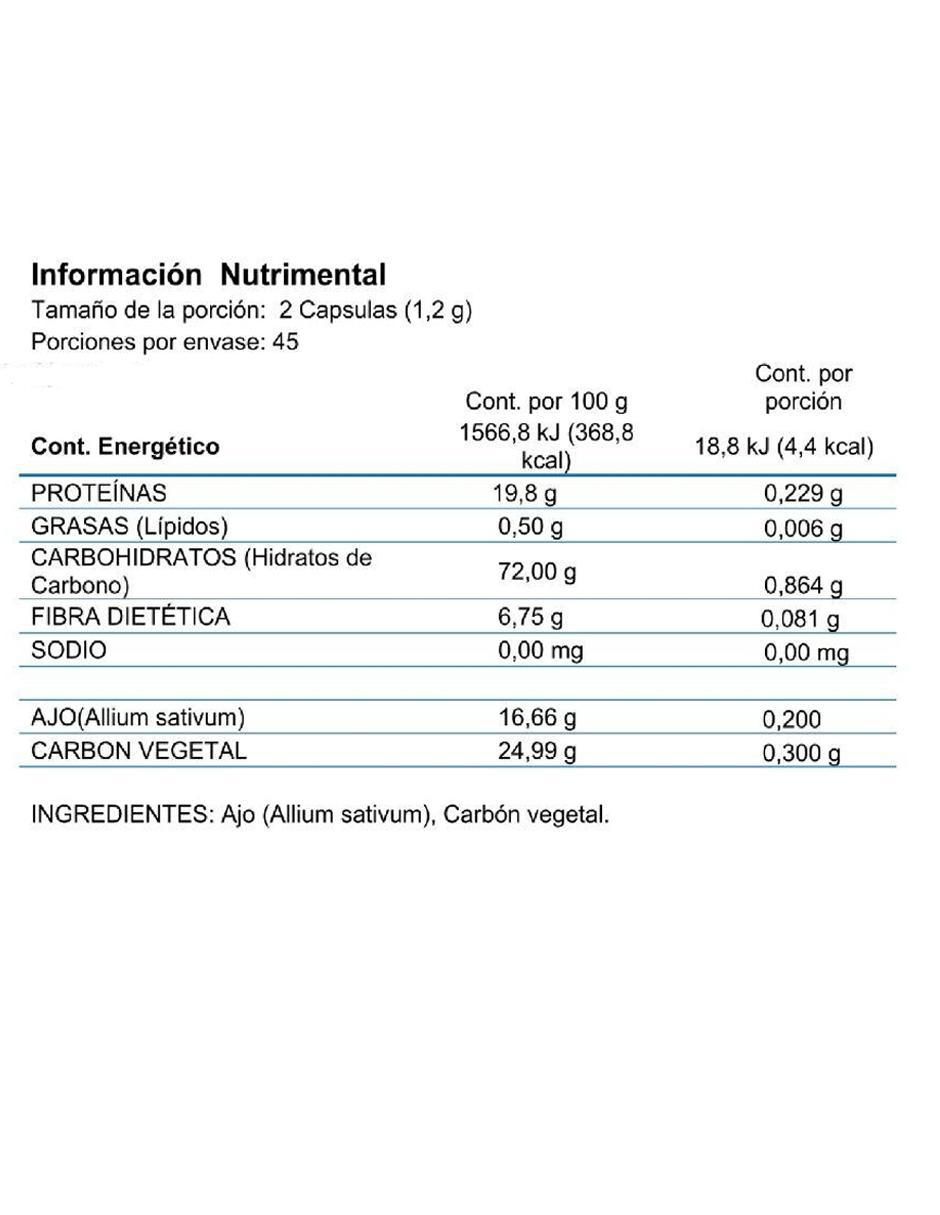 Suplemento alimenticio Coliber Natura Nem 2X 60 cápsulas 