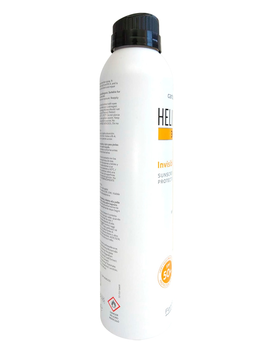 Protector solar FPS 50 invisible spray 200 ml 3