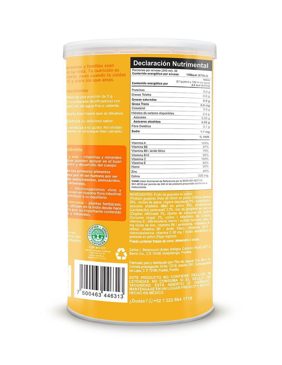 Cápsulas de té de jengibre y limón 150 g 3