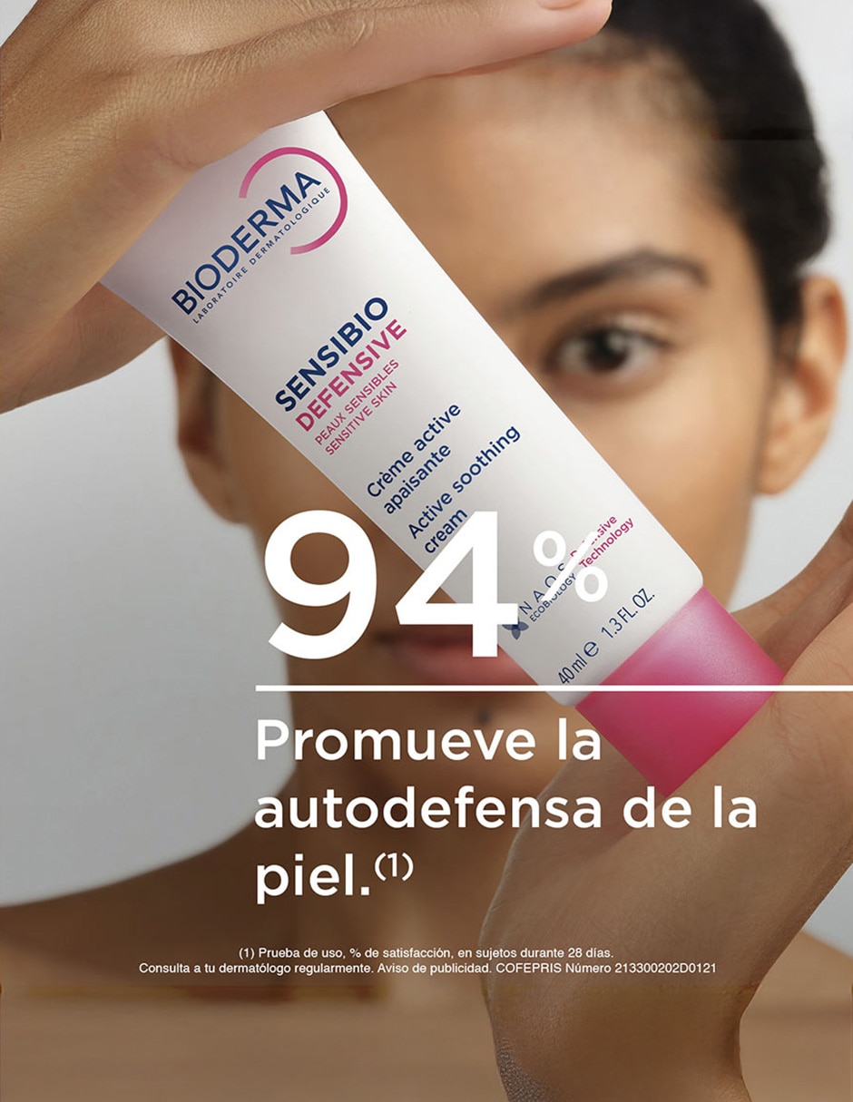 Crema facial recomendada para regenerar día y noche Sensibio Defensive para piel sensible 6