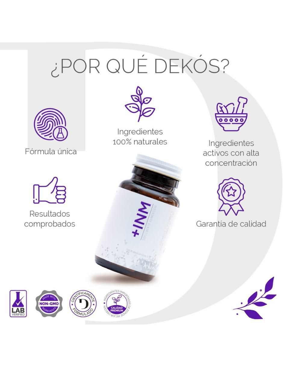 Suplemento alimenticio de 60 cápsulas 4