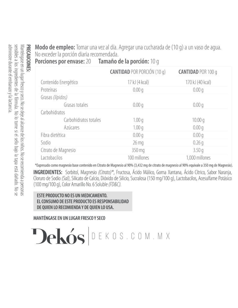 Belly Blast sabor naranja de 200 g 4