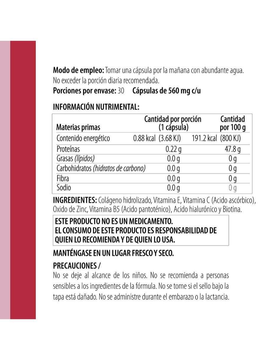 Suplemento alimenticio de 30 cápsulas 2