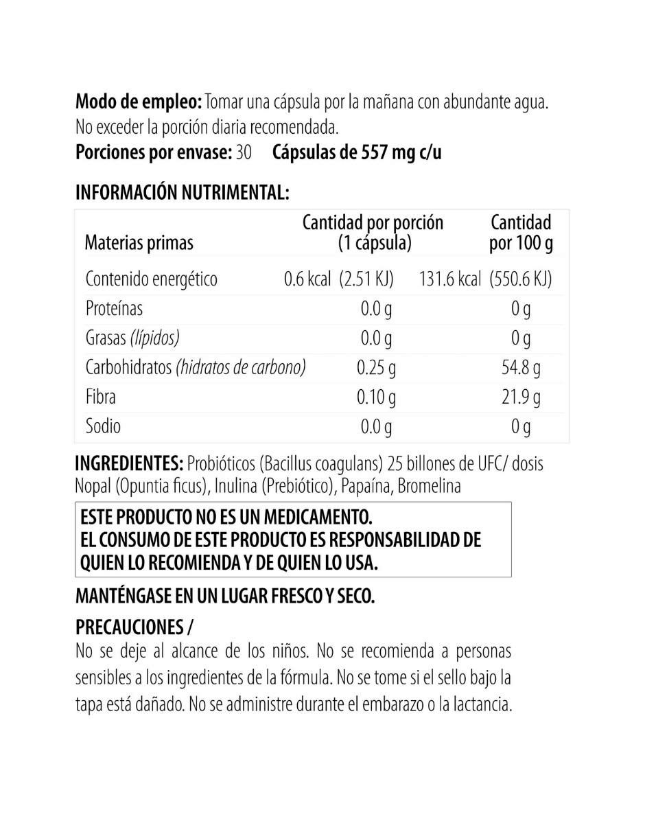 Suplemento alimenticio de 30 cápsulas 4