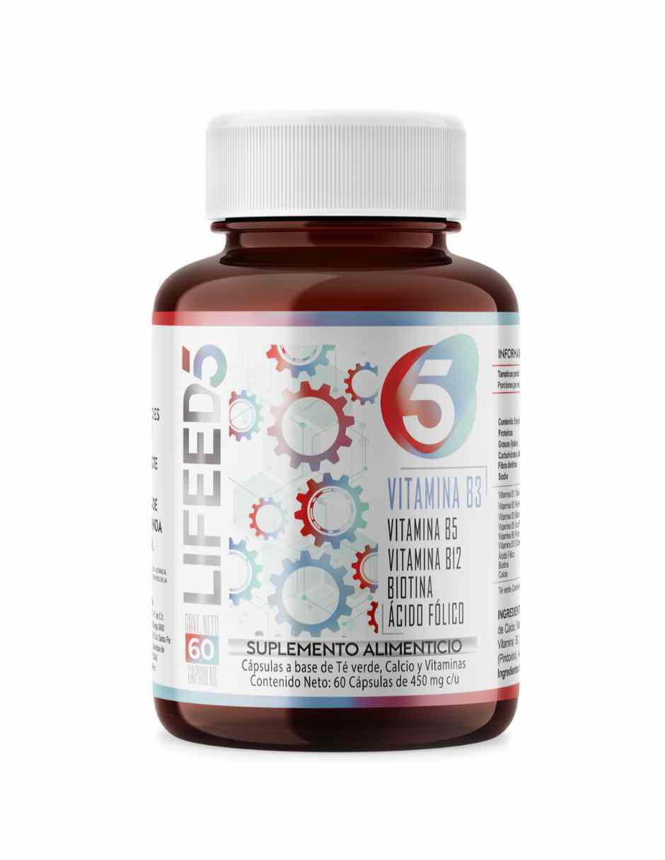 Suplementos alimenticios 60 cápsulas