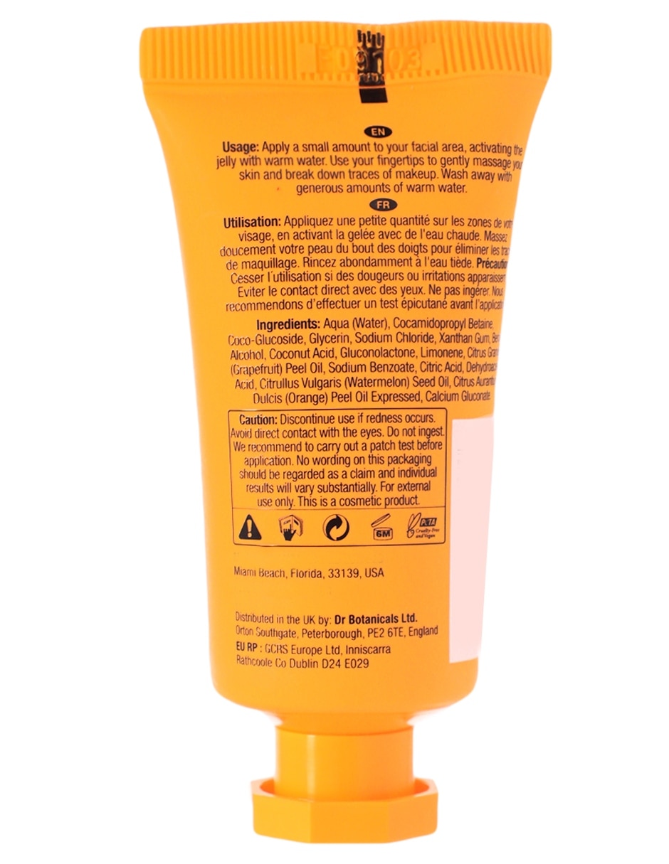 Limpiador facial Grapefruit & Watermelon Refreshing Cleanser Apothecary Natural Collection para suavizar 2