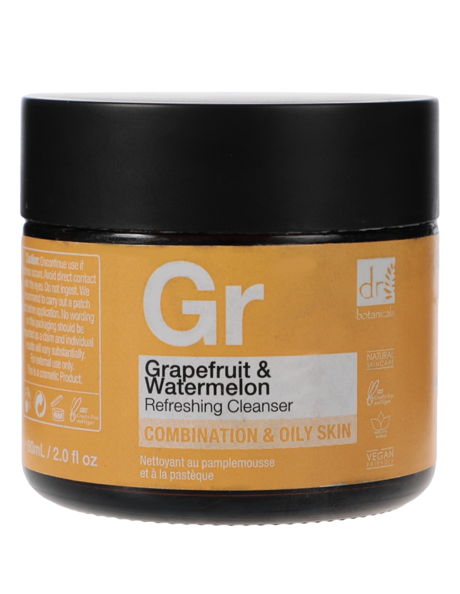 Limpiador facial Grapefruit & Watermelon Refreshing Cleanser Apothecary Natural Collection para purificar 2