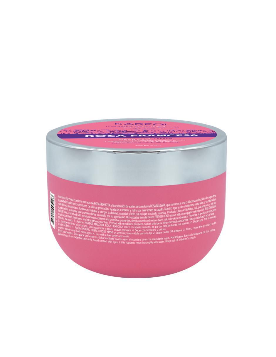 Tratamiento capilar hidratante Rosa Francesa 2