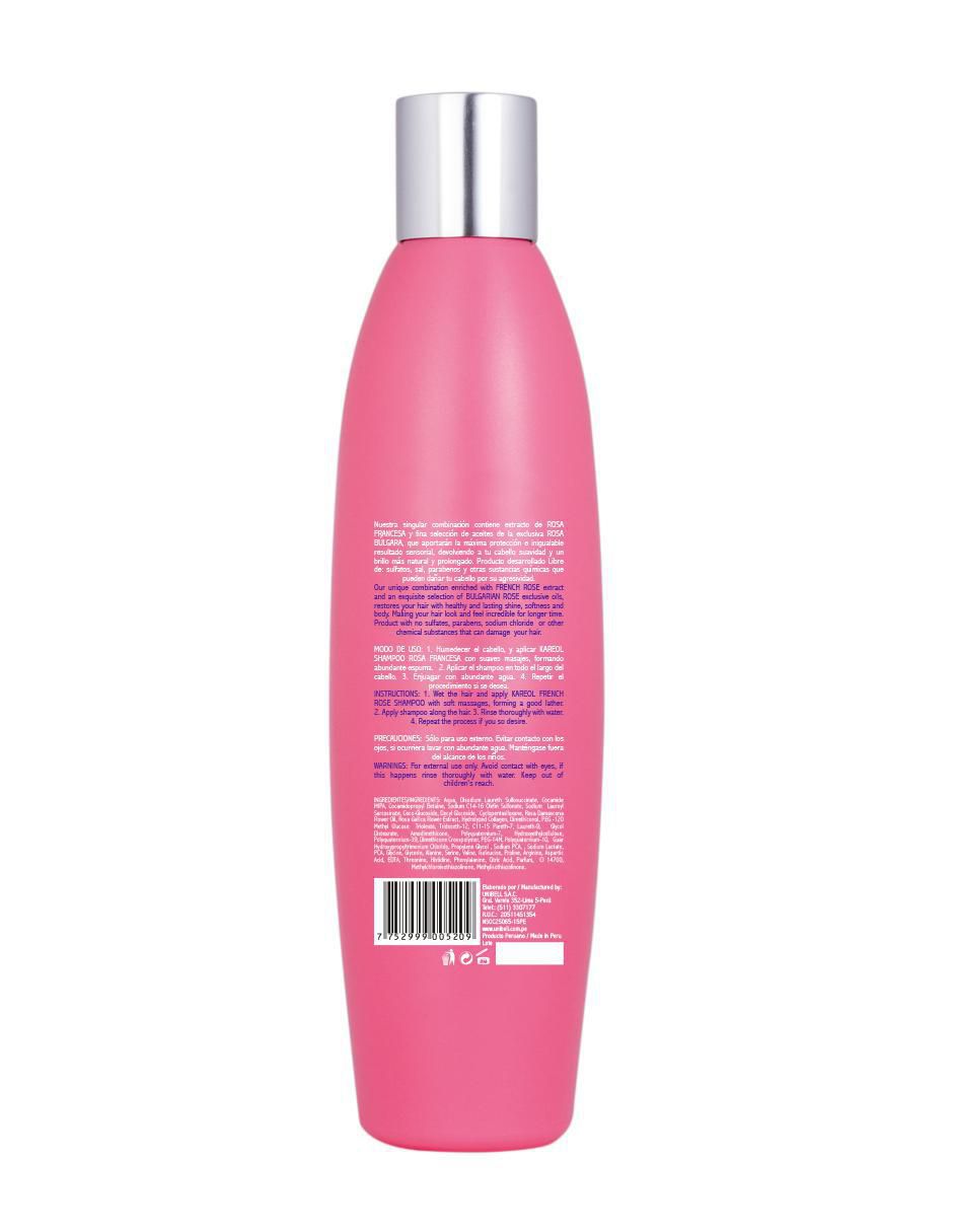 Shampoo para cabello Rosa Francesa 2