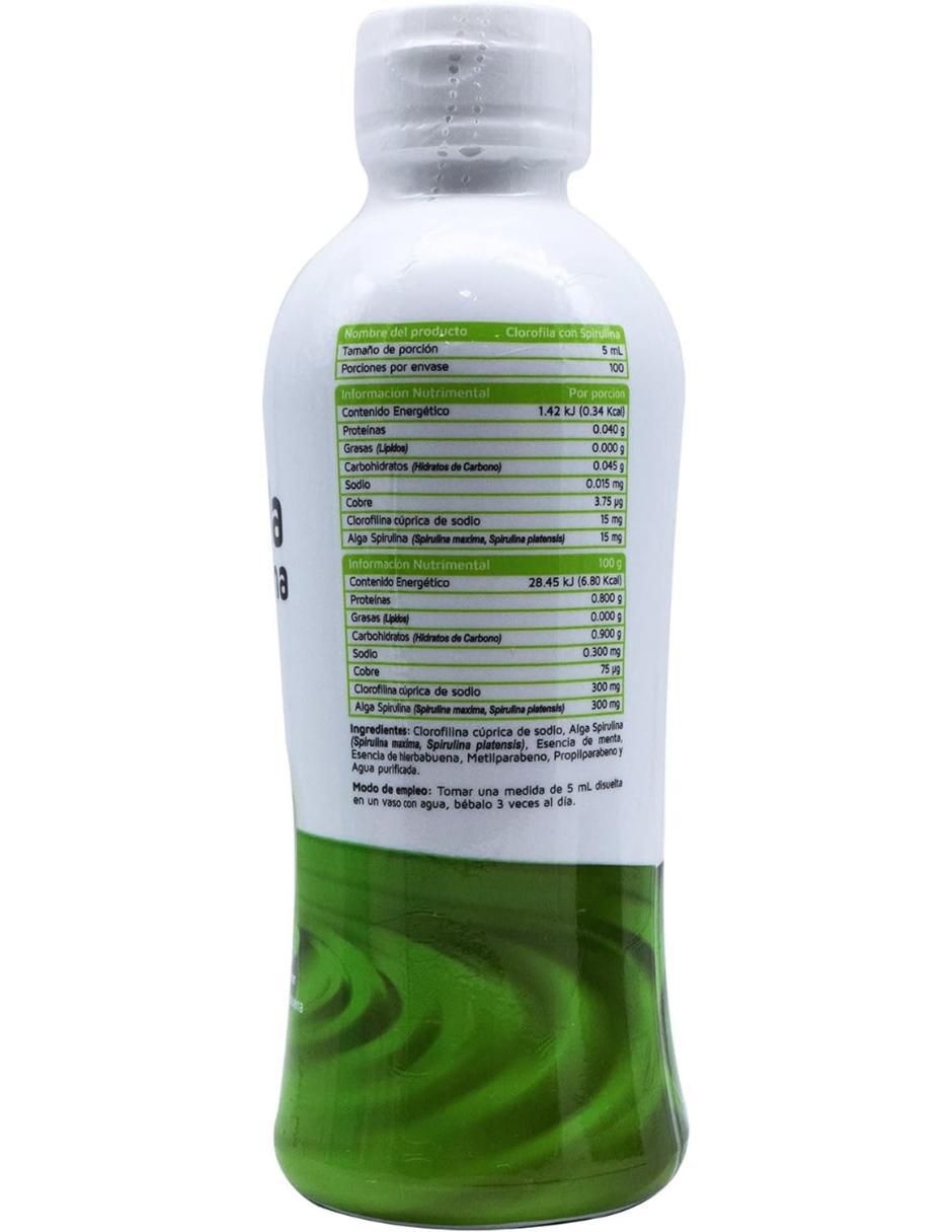 Clorofila Vidanat sabor herbal de 500 ml 2