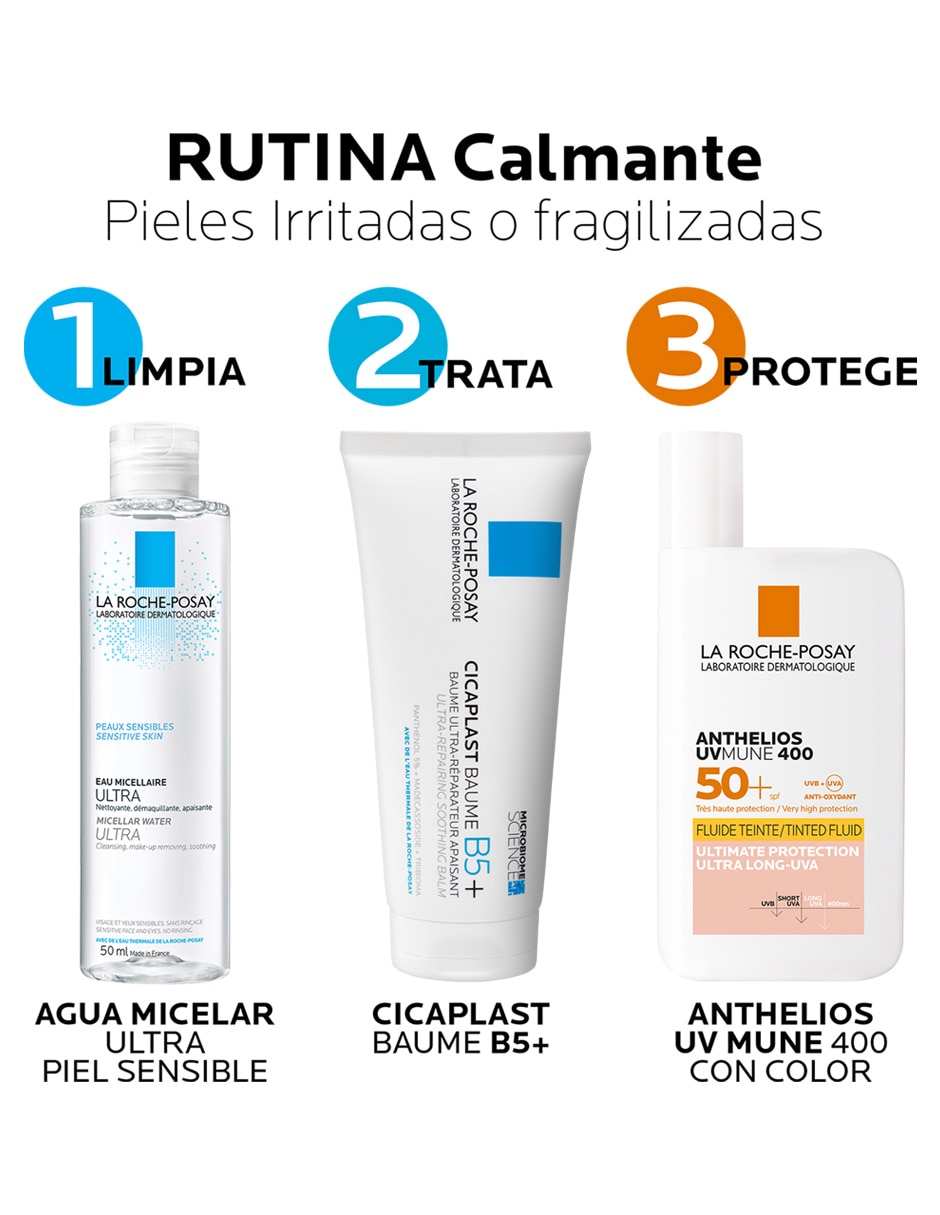 Crema para rostro y cuerpo recomendada para calmar y regenerar la piel día Cicaplast para todo tipo piel 4