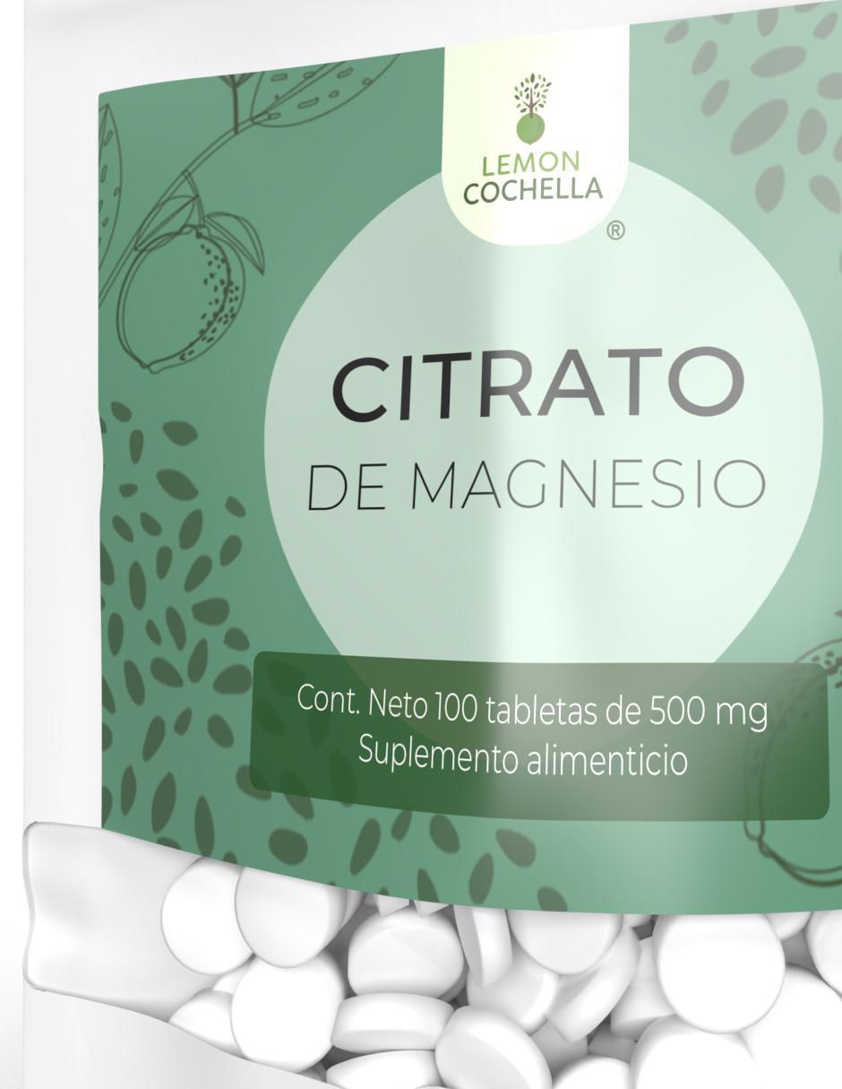 Citrato de magnesio con citrato de magnesio 6