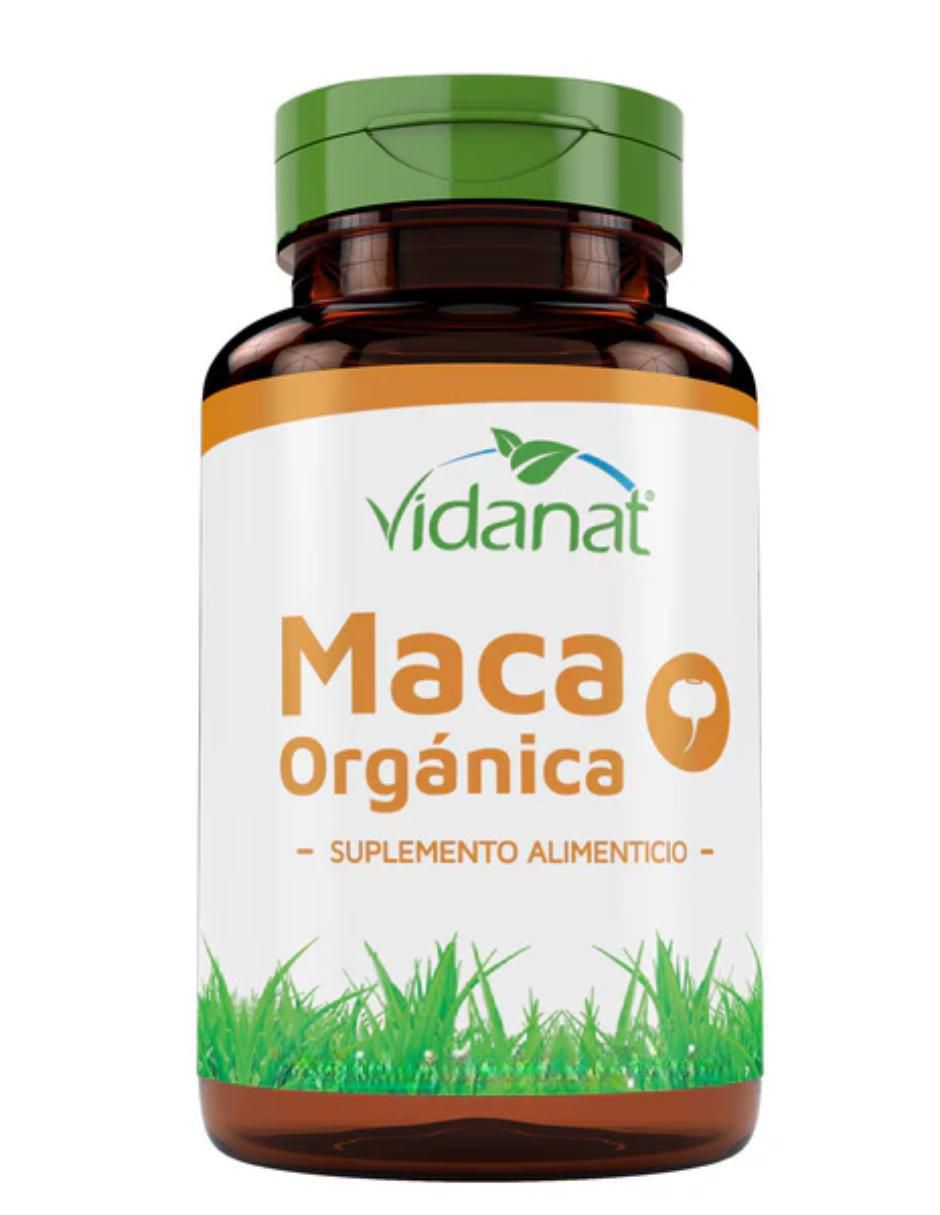 Maca Organica Vidanat con maca de 60 cápsulas