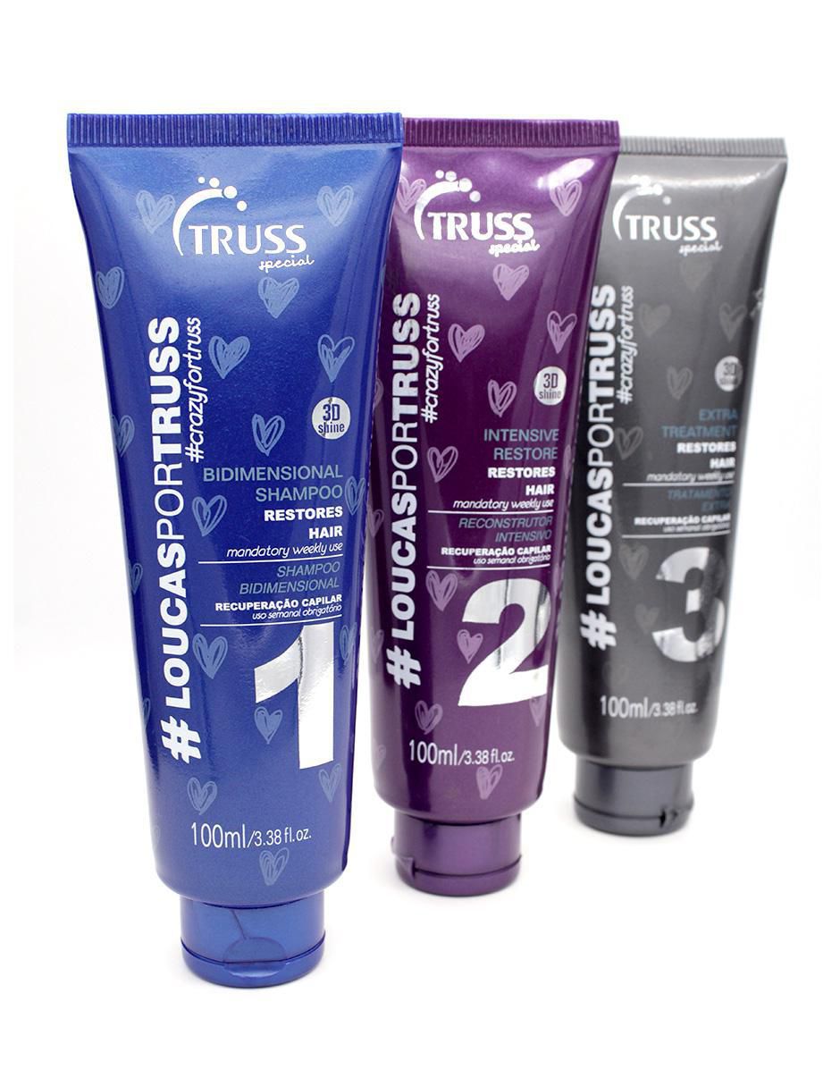 Kit tratamiento capilar hidratante Crazy For Truss