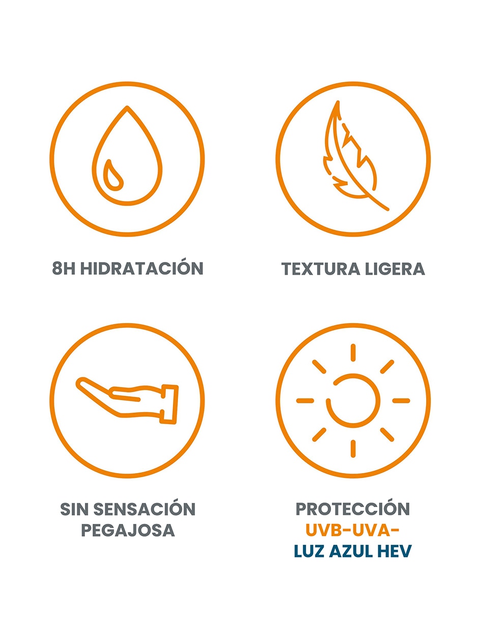 Protector solar FPS 50 crema solar Gama Naranja 50 ml 3