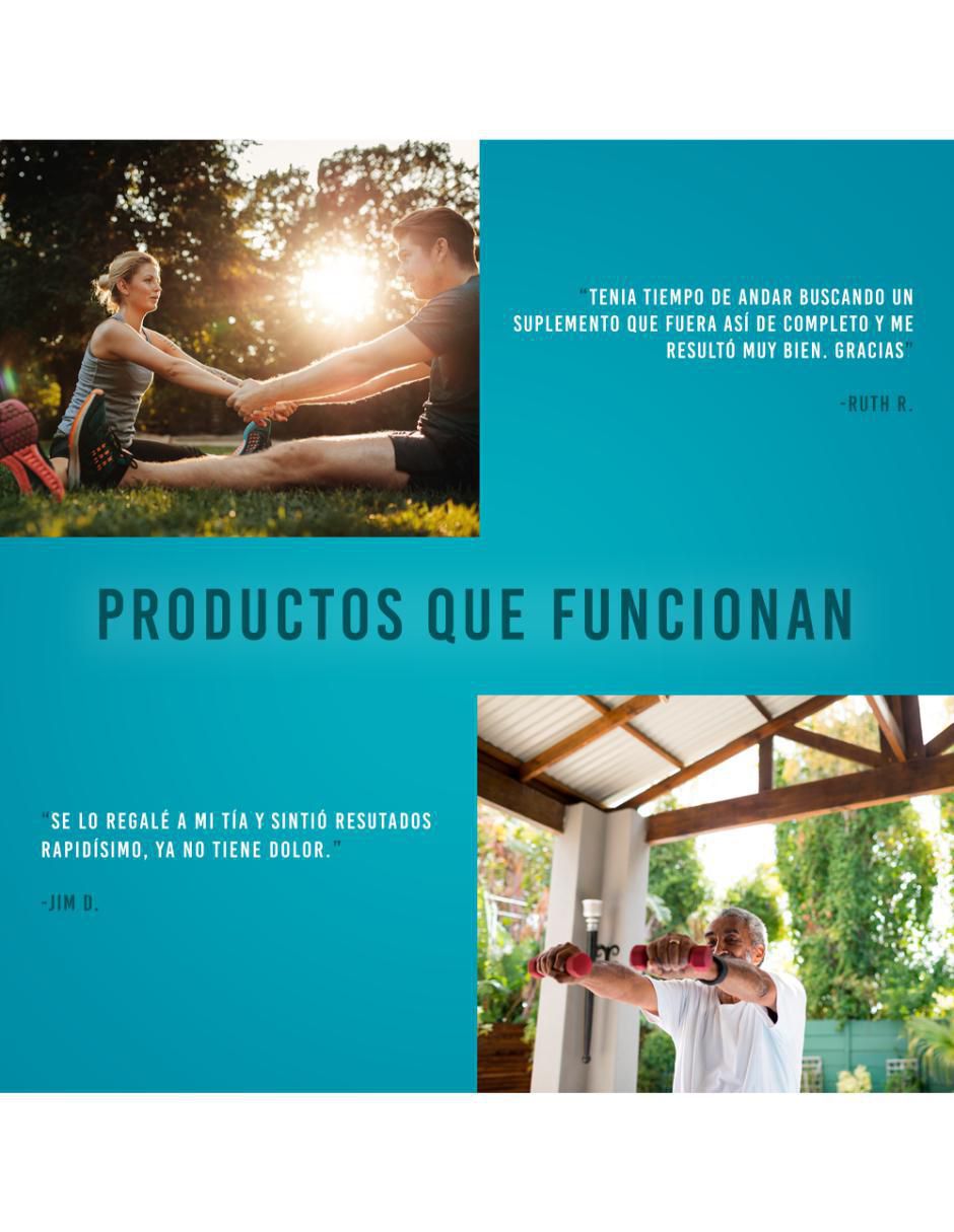 Glucosamina, Condroitina, Colágeno Hidrolizado, Calcio y Vitamina D, Suplemento para Articulaciones, Huesos y Músculos 60 Cápsulas suplemento alimenticio unisex 5
