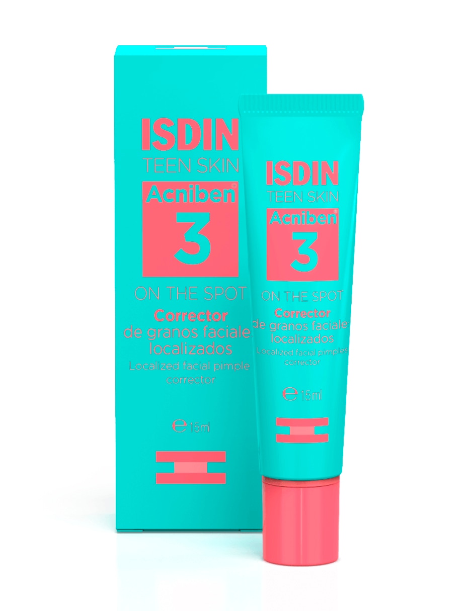 Gel para rostro Limpiador Acniben on the spot corrector de granos gel 2