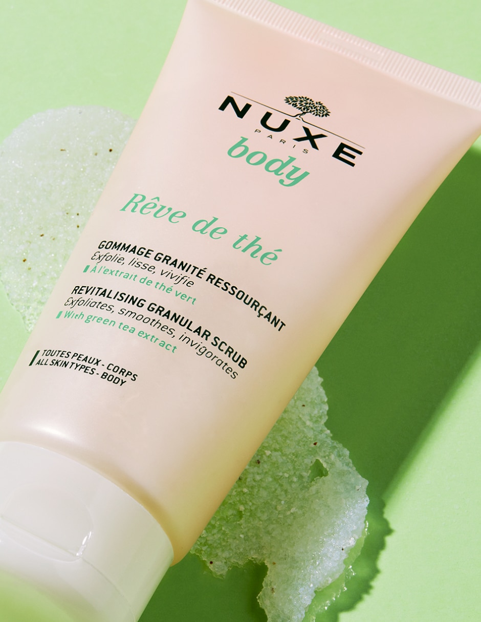 Exfoliante corporal - rêve de thé Nuxe Rêve de thé para piel todo tipo piel