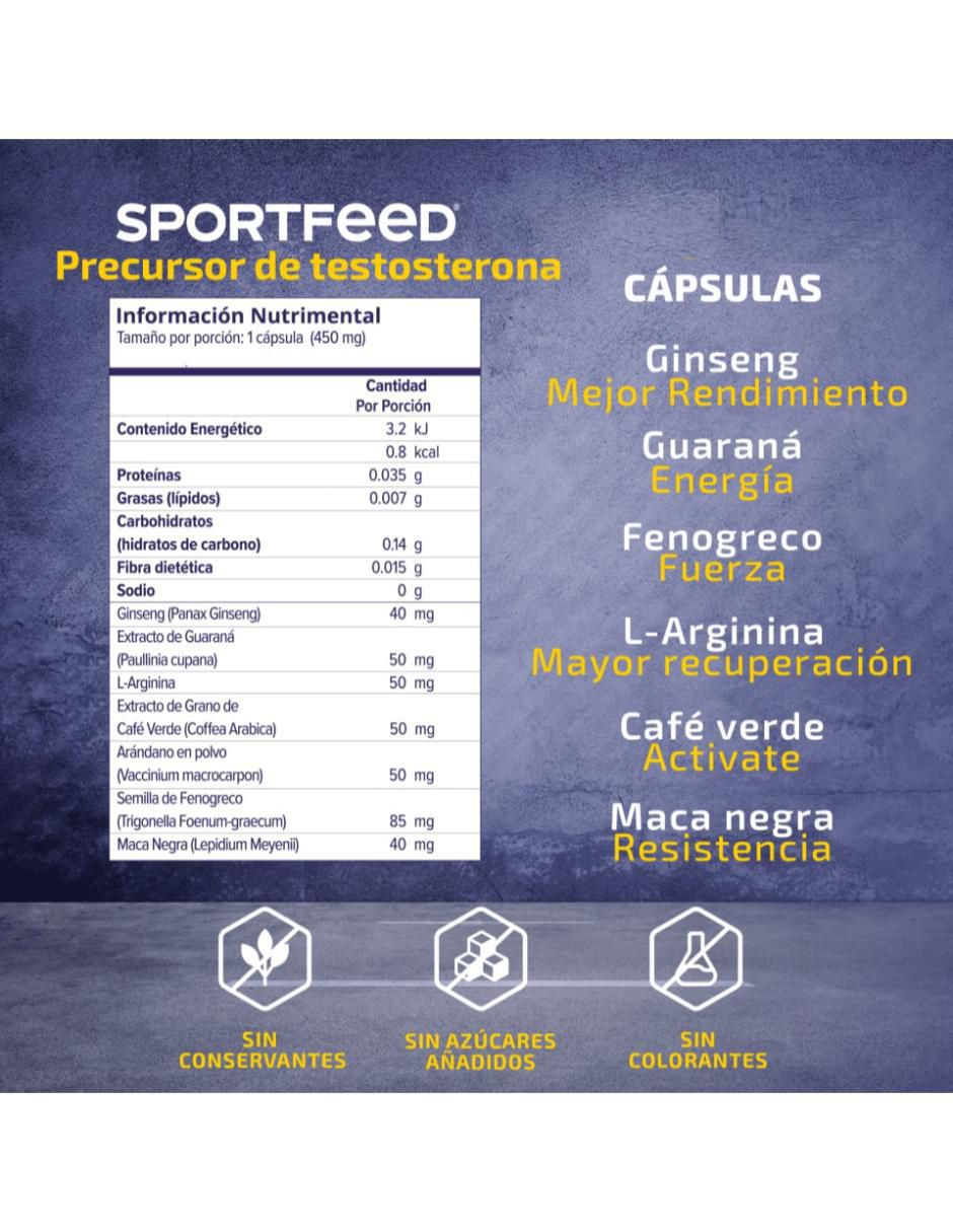 Set de suplementos alimenticios Hombre Sportfeed 5