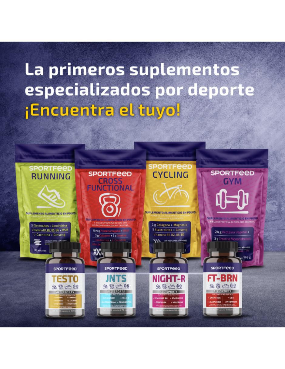 Set de suplementos alimenticios Hombre Sportfeed 6