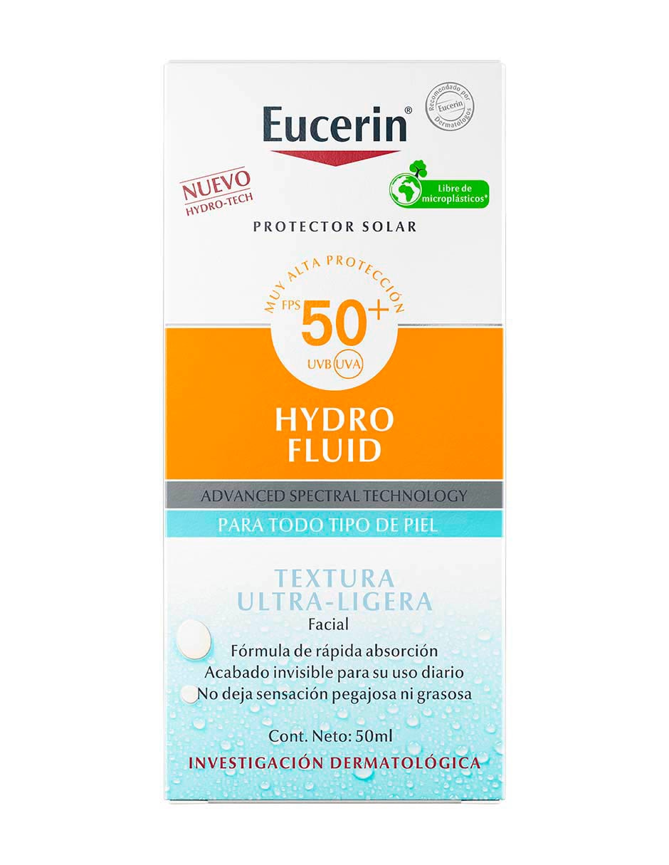 Bloqueador solar FPS 50 eucerin sun 50 ml 3