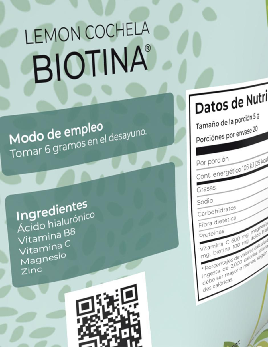 Suplemento alimenticio de 100 g 2