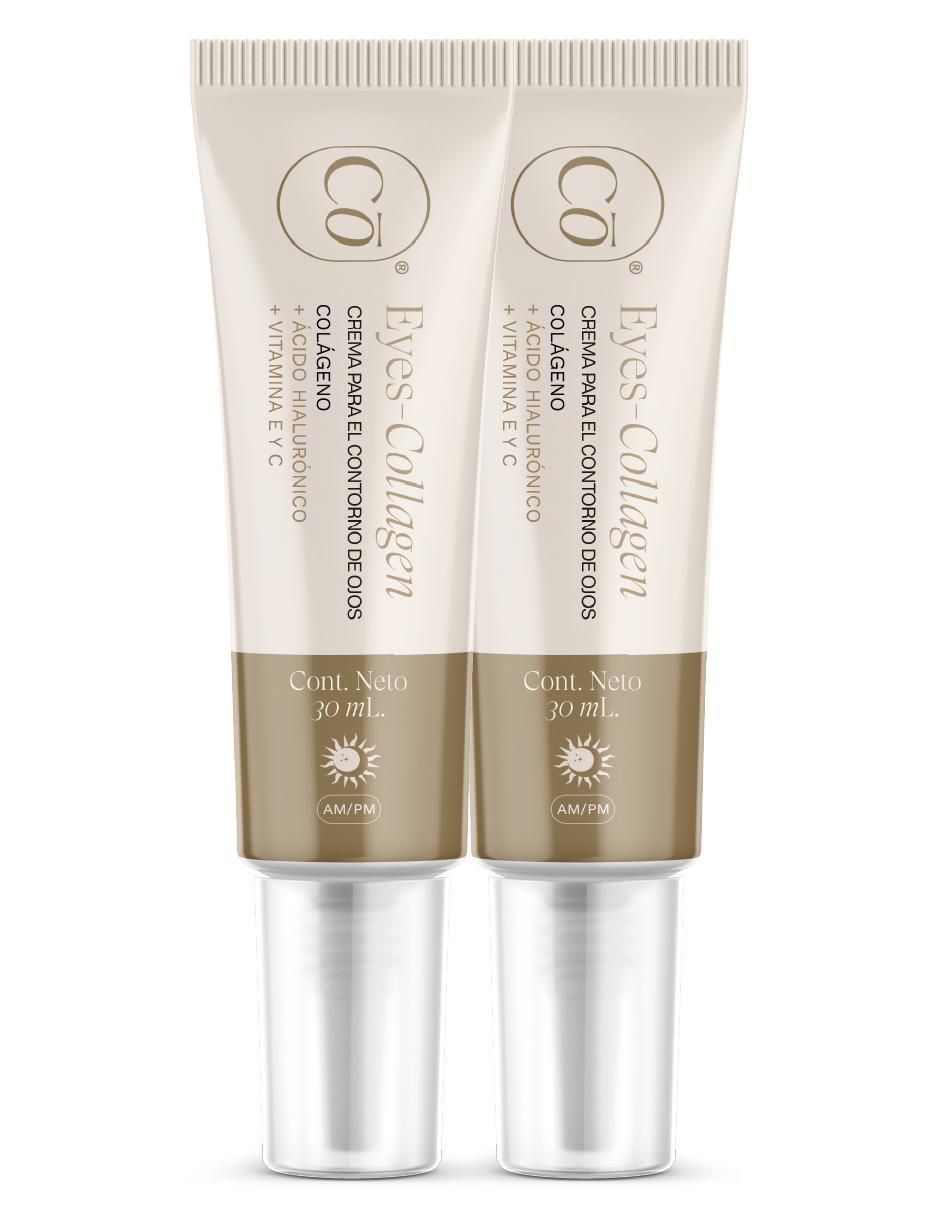 Set de crema para contorno de ojos recomendada para prevenir signos de la edad noche Collagenic para todo tipo piel