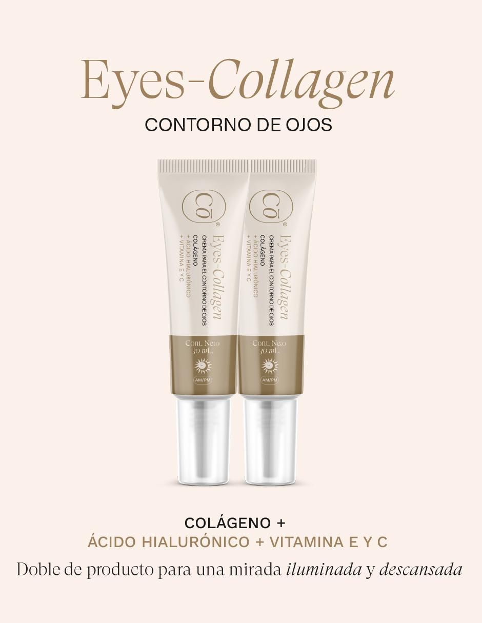 Set de crema para contorno de ojos recomendada para prevenir signos de la edad noche Collagenic para todo tipo piel 3