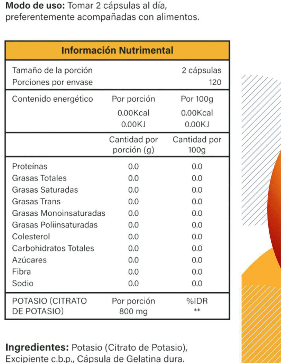 Suplemento alimenticio de 1 pieza 5